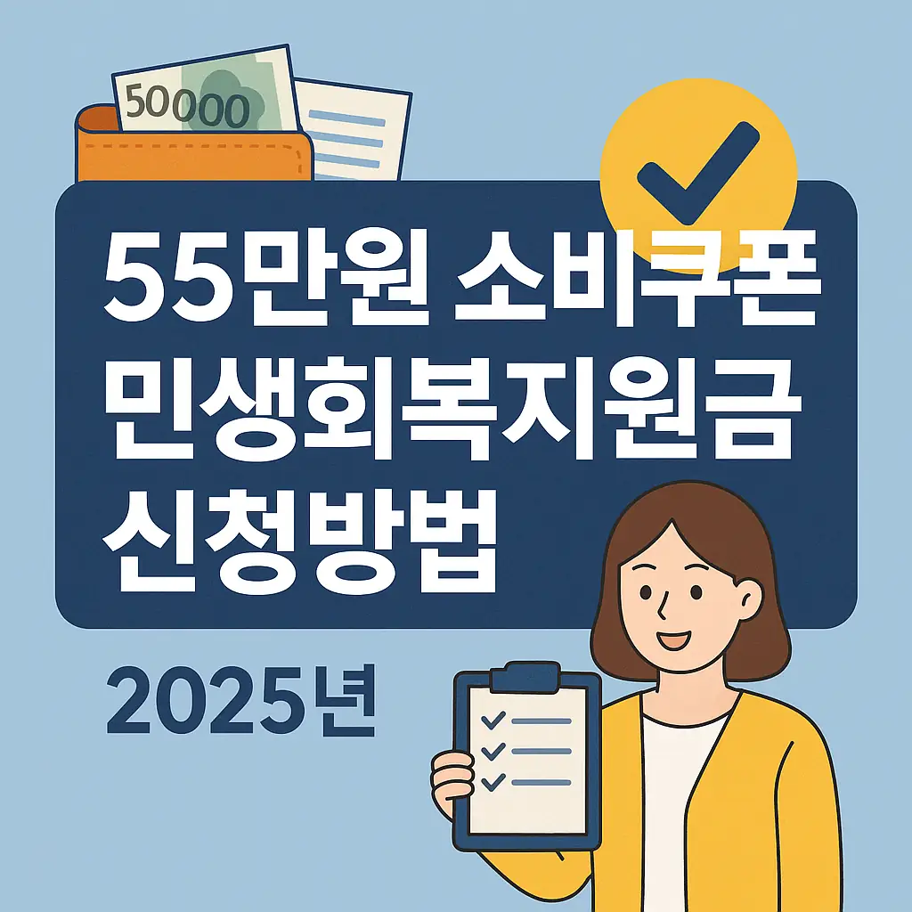 소비쿠폰 55만원